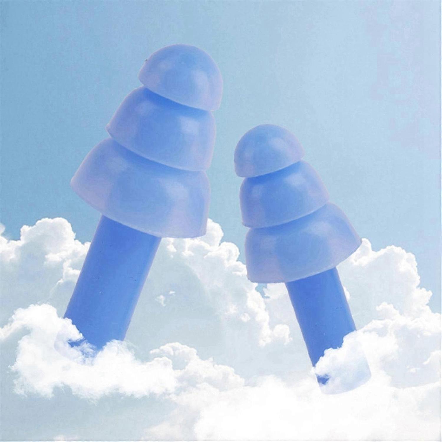 Soft Silicone Earplugs Waterproof Swimming Ear Plugs Reusable