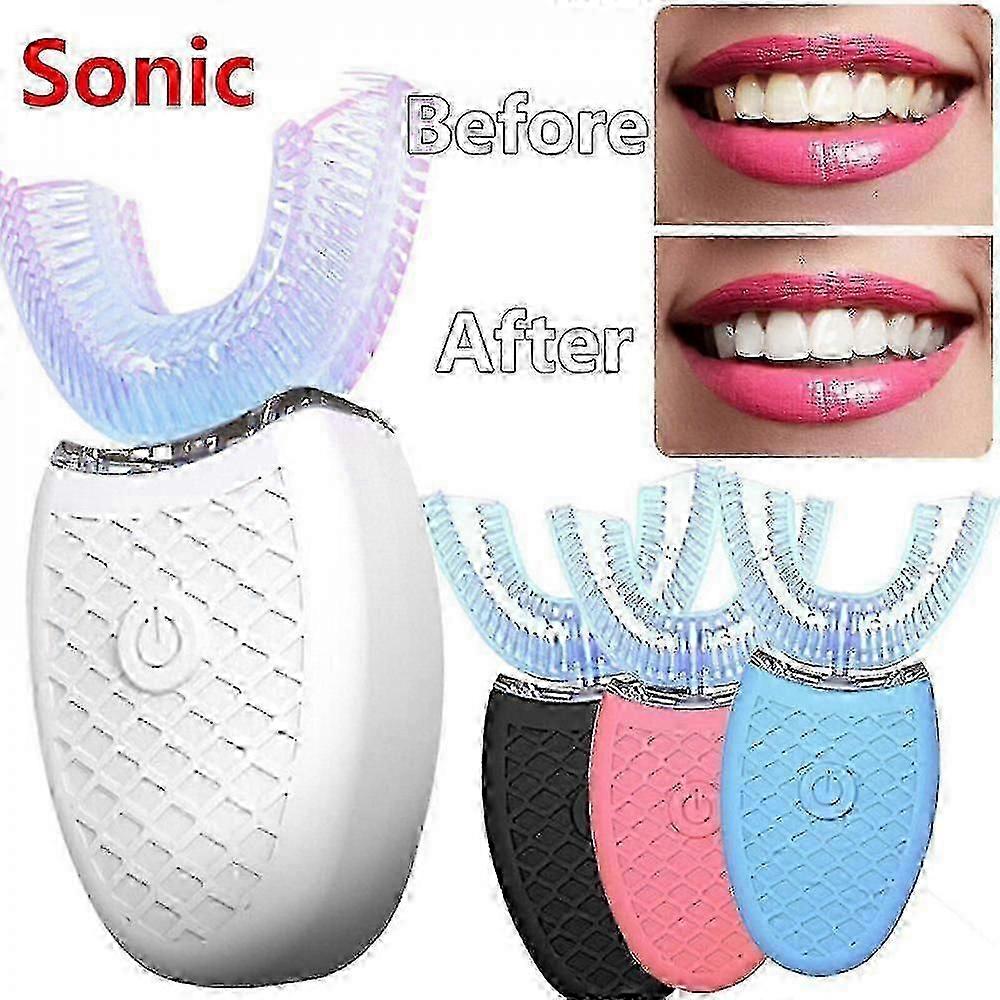 Adult Sonic Electric Toothbrush U Shaped 360 Degrees Teeth Whitening Toothbrushe RTM