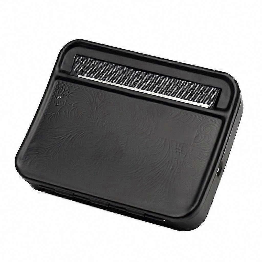 Manual Roller Box Rolling Machine Metal Case - Black
