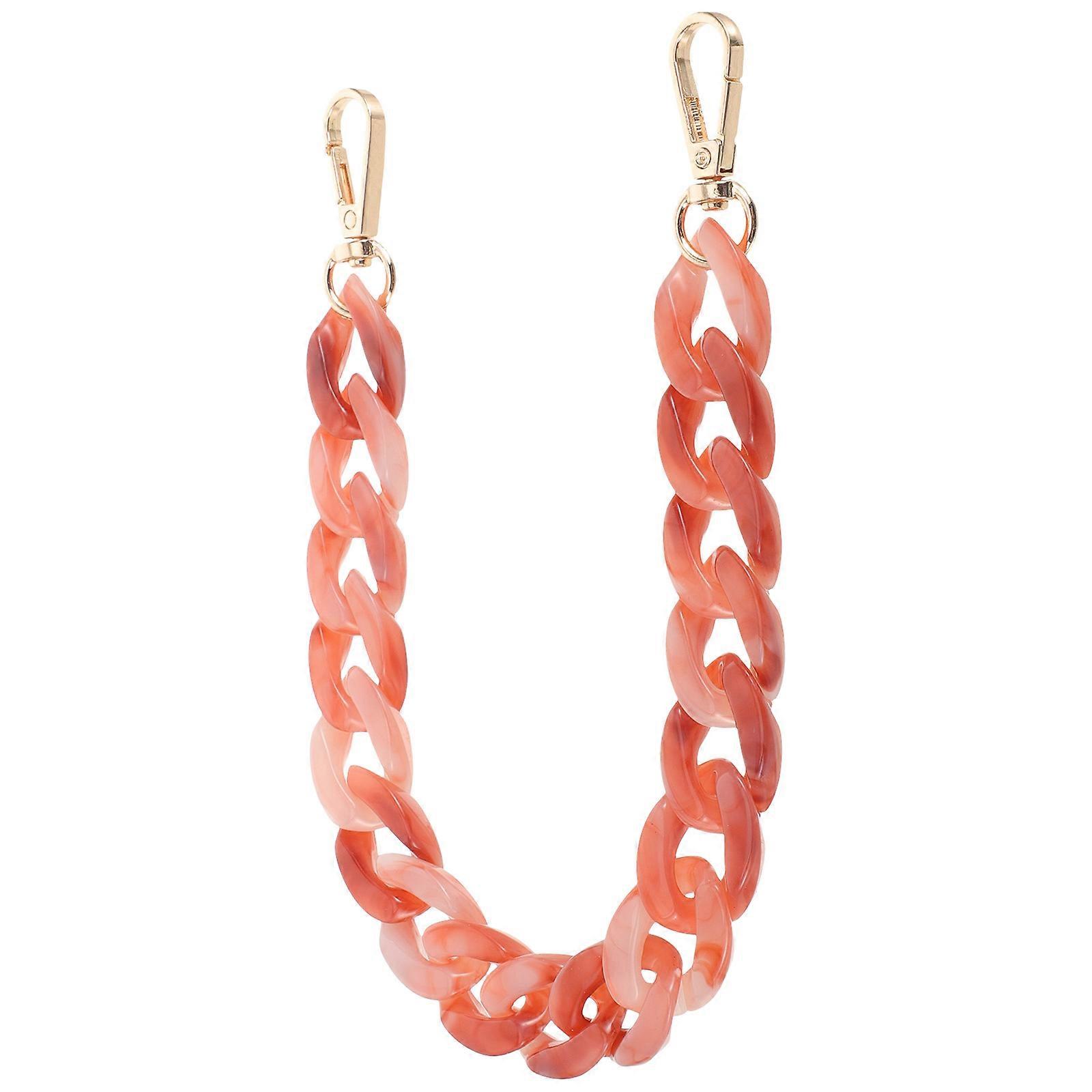 Acrylic Handbag Chain for Replacement 4Pcs Removable Bag Chains for DIY