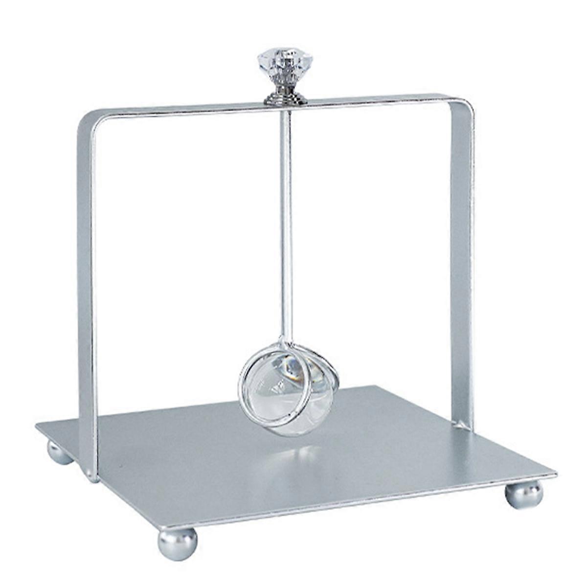 Napkin Holder Rack Napkin Dispenser Tray for Cafe Dining Table Silver