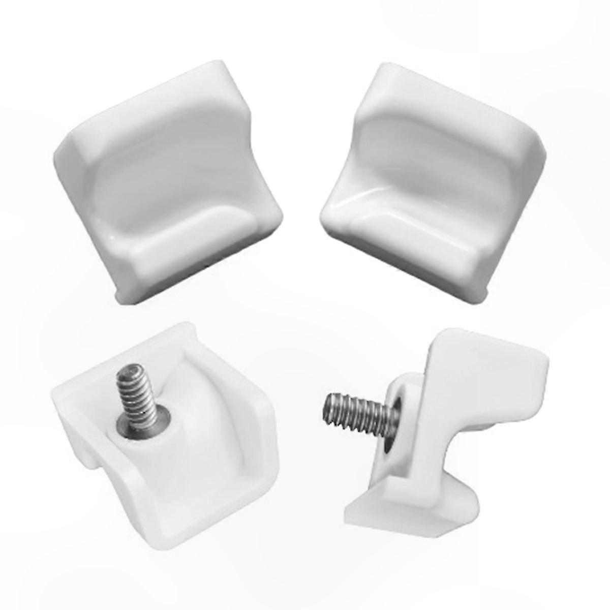 4-Pack Retainer for Lower Freezer Basket Compatible with 7009399 5029 611 650 BI-30U Models