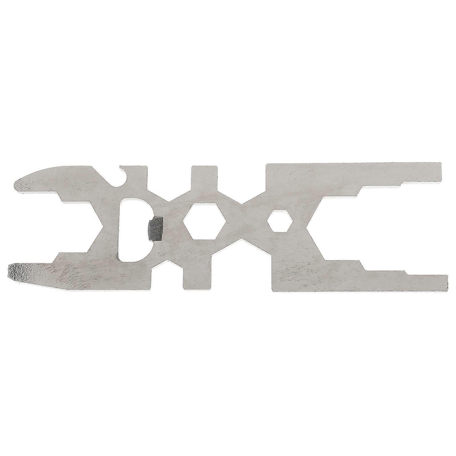 Household Faucet Tool Bathroom Faucet Fixing Wrench for Repair 2Pcs Silver