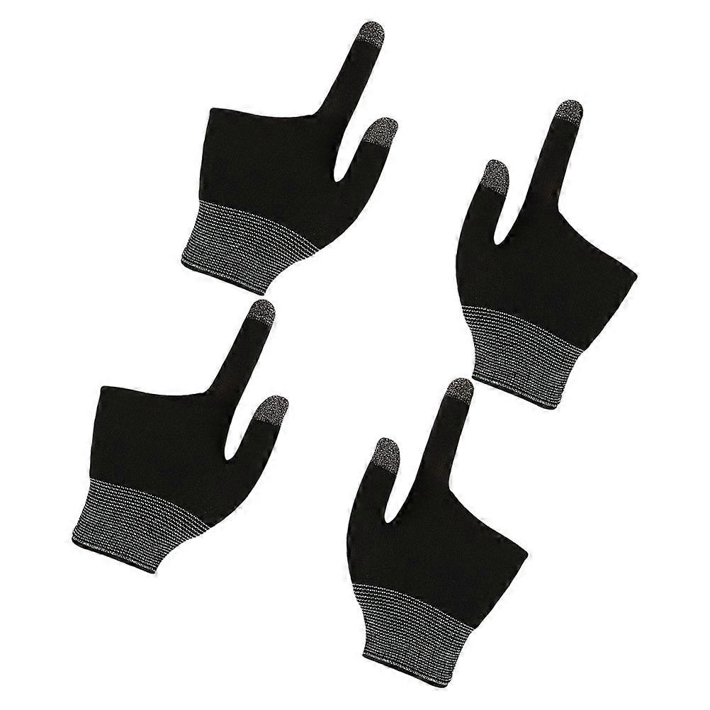 Mobile Gaming Gloves with Graphene Fingertips 6Pairs for Enhanced Control