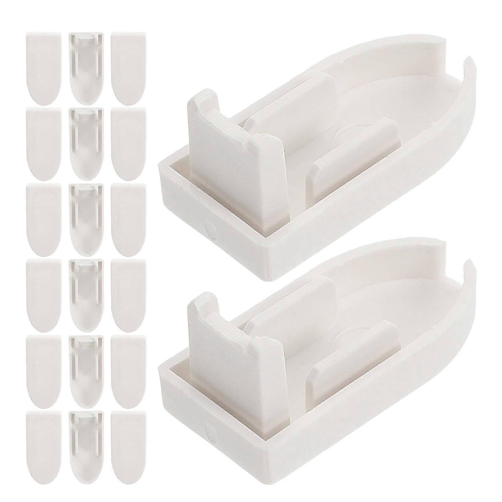 Plastic Roller Blind Rod Plugs Replacement for Blind Rod 80Pcs Pack