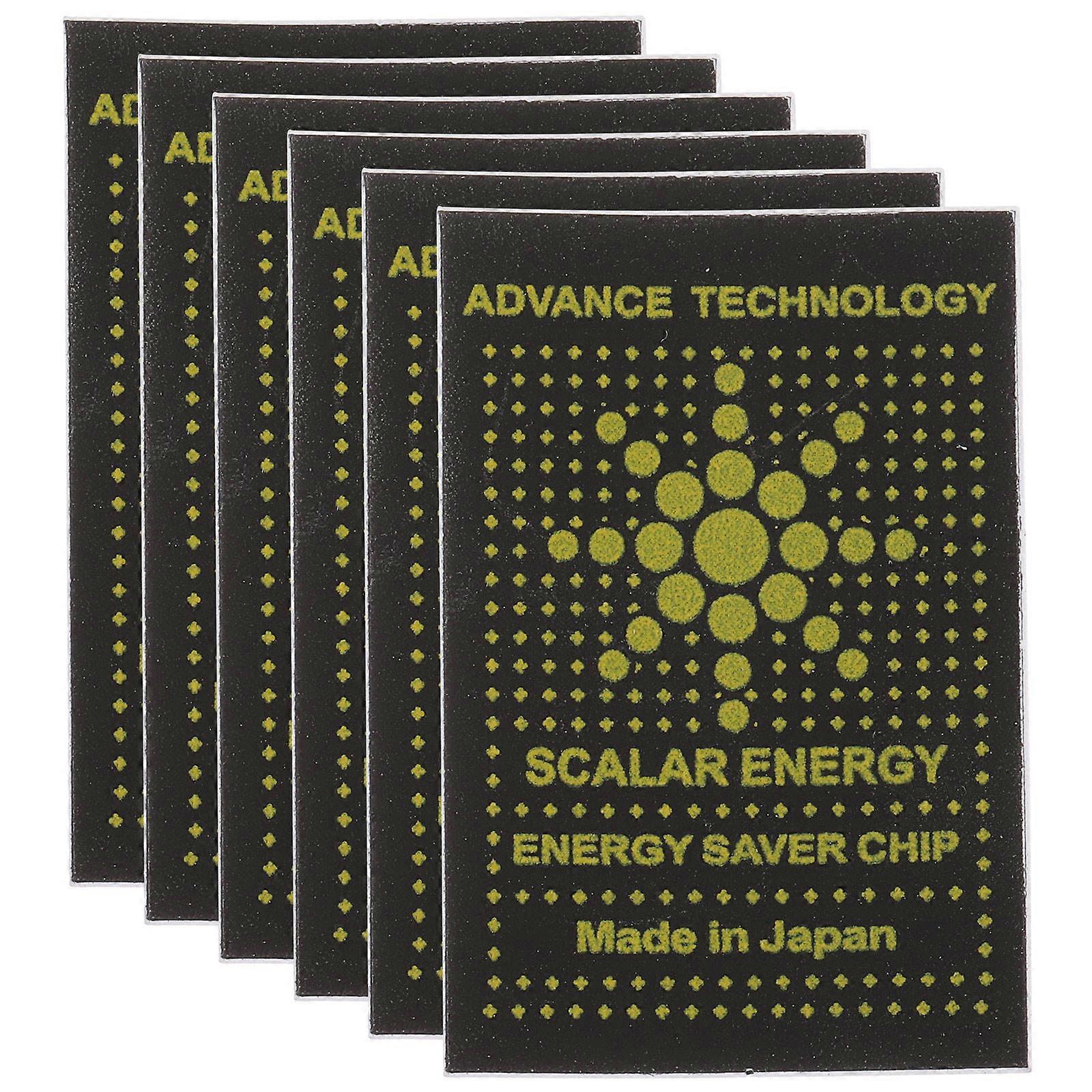 Anti Radiation Phone Sticker Durable PVC Material with 6Pcs for Computers
