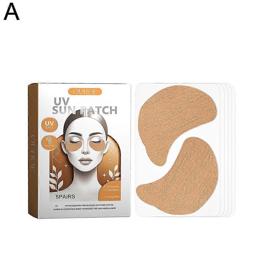 5-Pair Hydrating Under Eye Patches for Dark Circles and Puffiness Relief All Skin Types