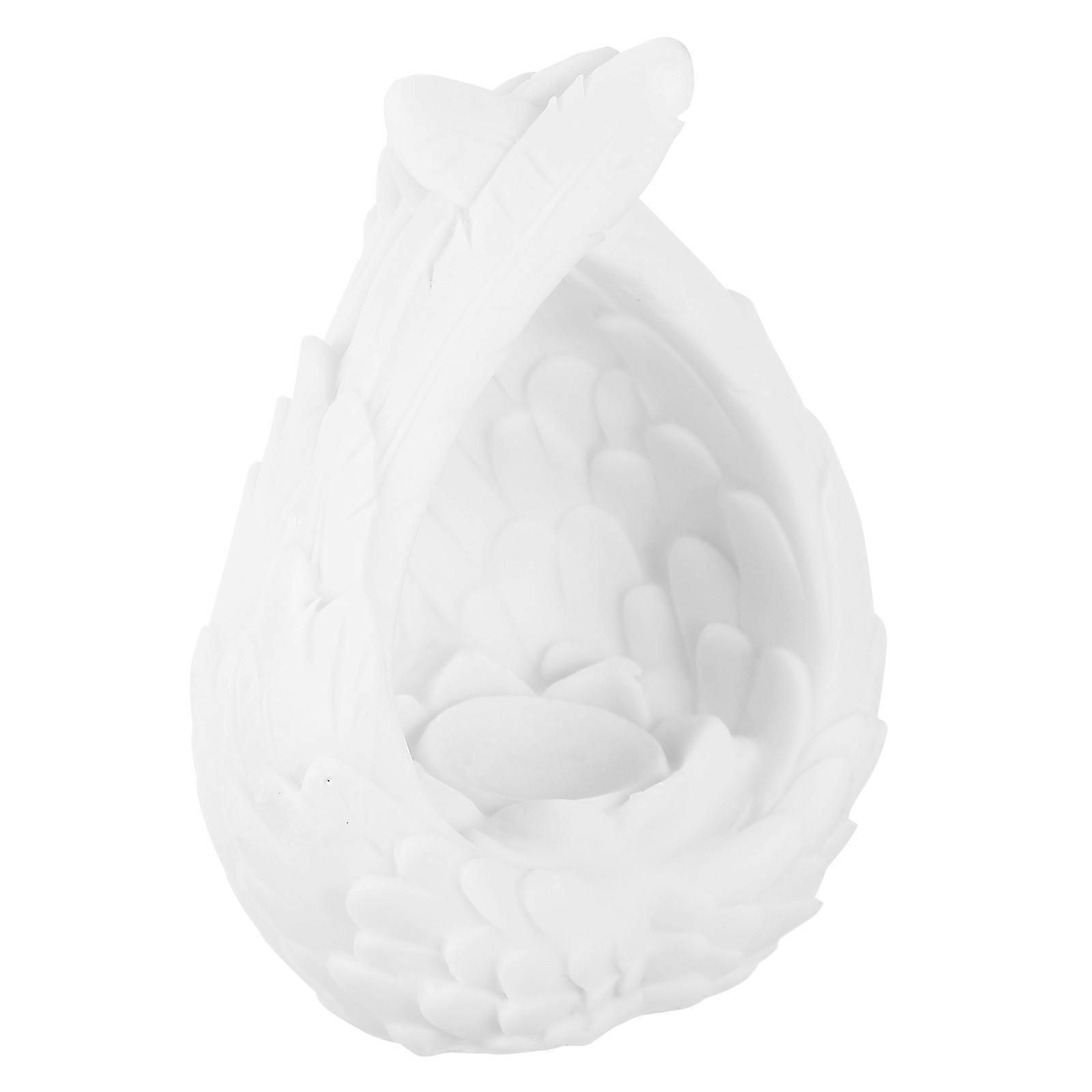 Angel Wing Design Crystal-Ball Support Base Offering Anti-Skid Functionality Ideal For Gift Giving With 2Pcs Included