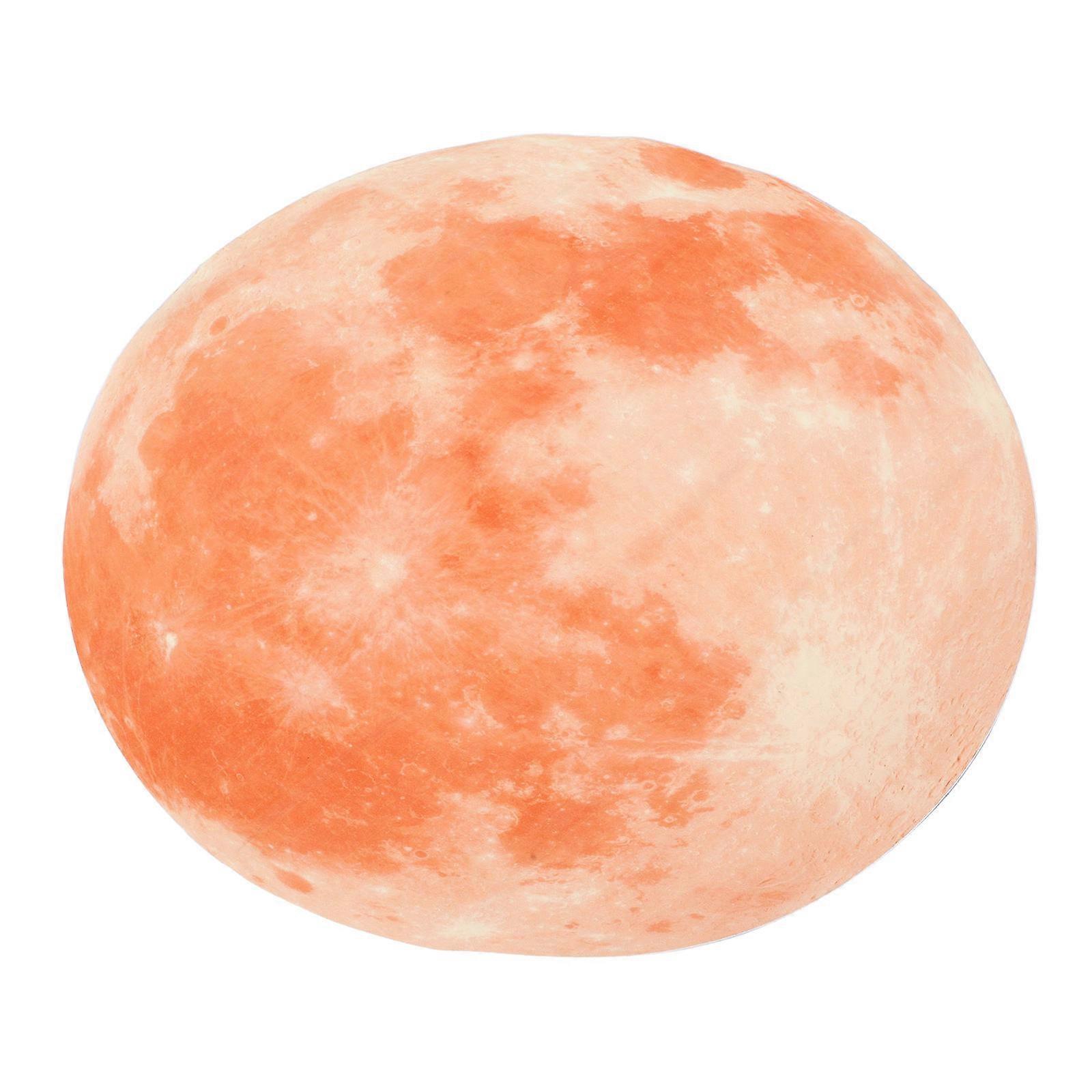 Removable Luminous Moon Shape Wall Sticker for Wall Decoration 2Pcs Glow