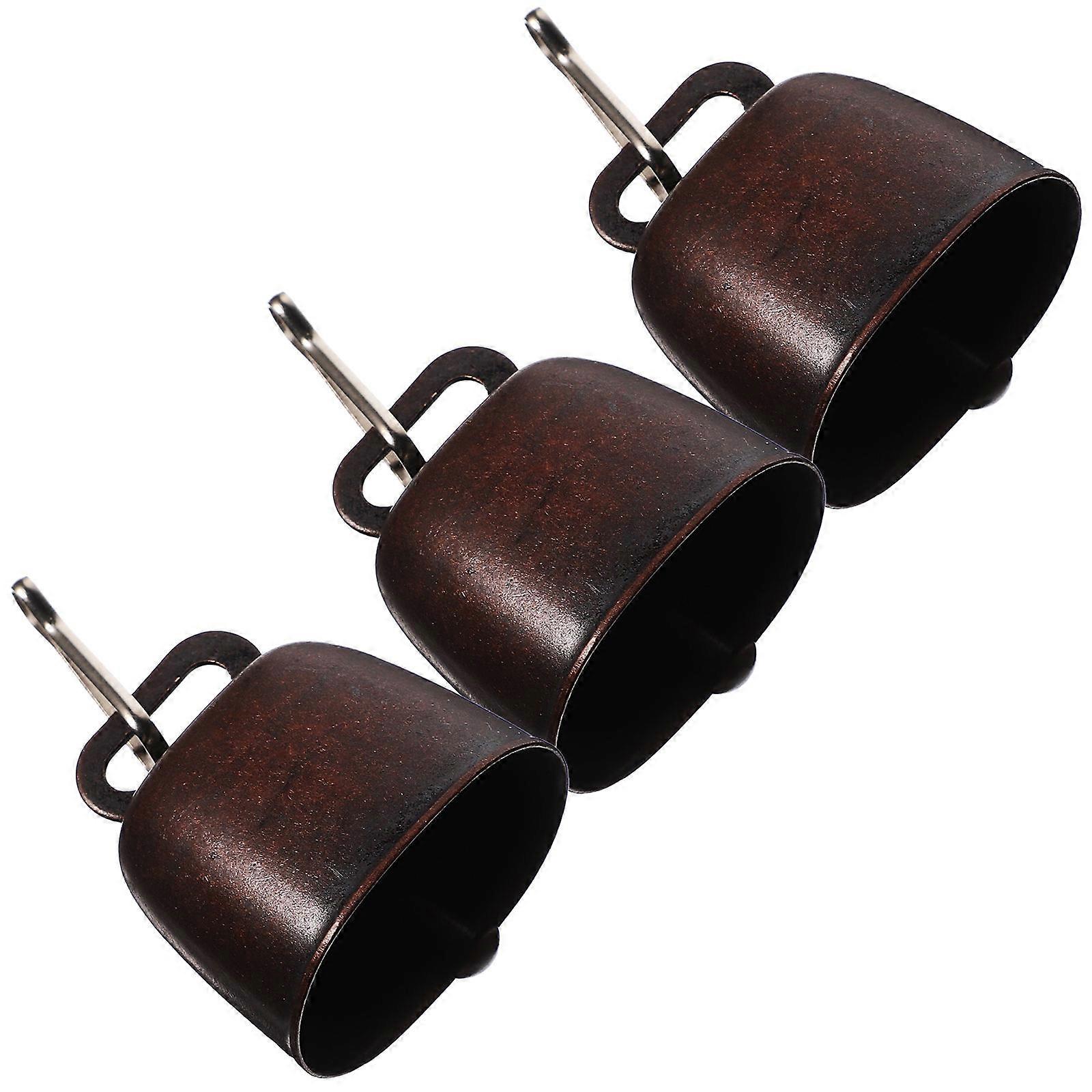 15 Sets Of Clear Loud Sound Metal Bells For Pet Dogs And Cattle Rounded Rectangular Shape Ideal For Outdoor Adventures And Tracking