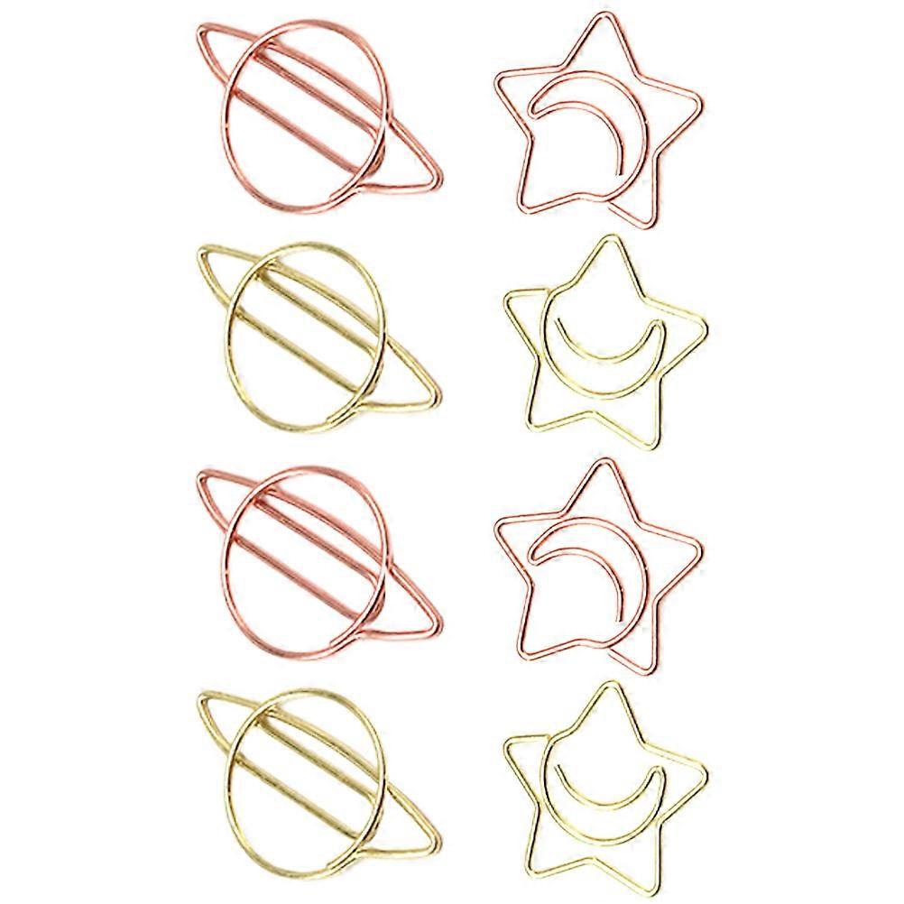 Adorable Paper Clips 16 Pcs Multi-Use Office Document Accessories For Office Work And Study