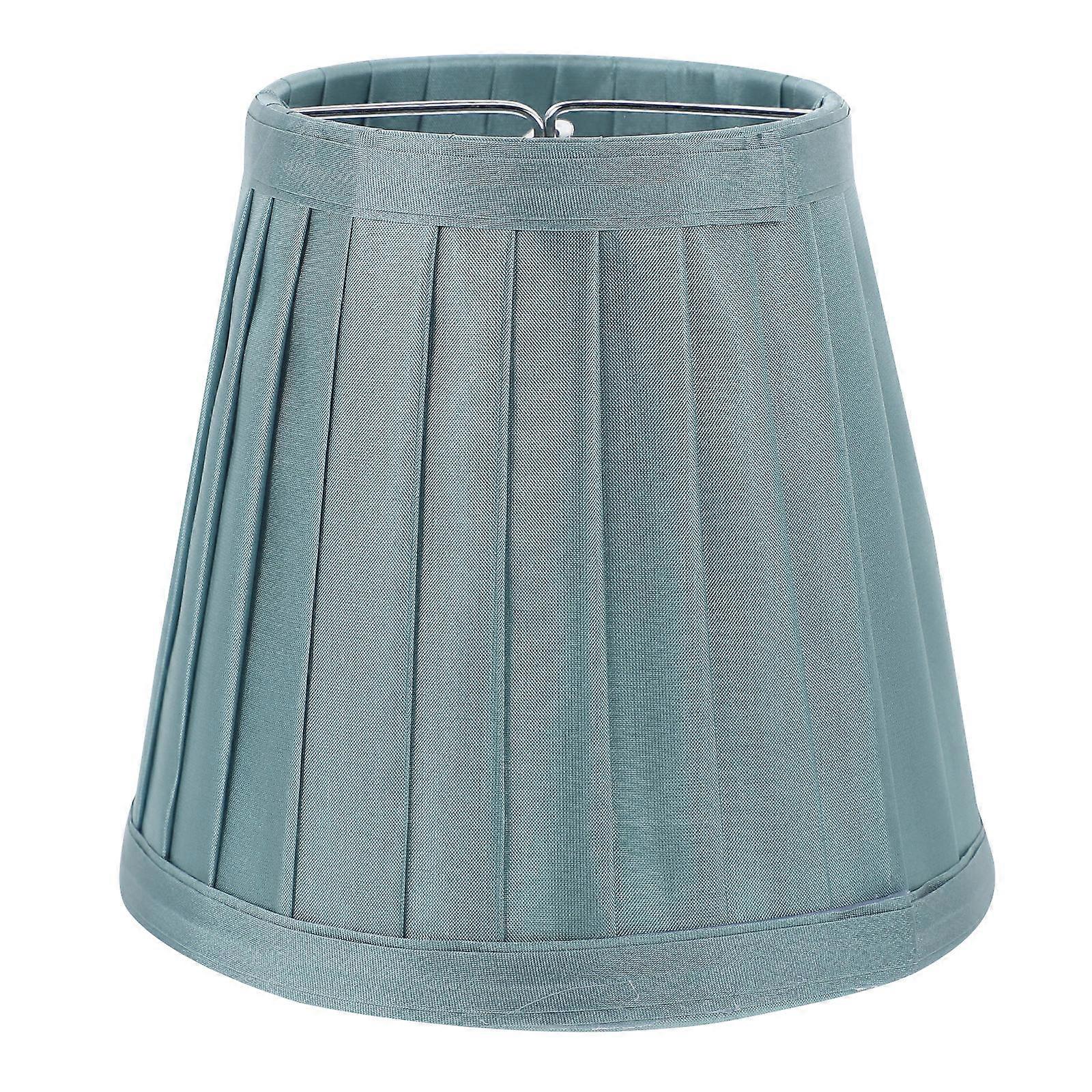 Decorative Lampshade Green Cloth Lamp Cover for Table Light 3 Pieces