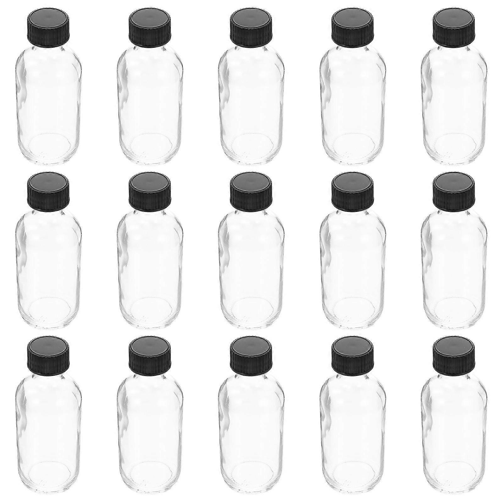 Glass Bottle Perfume Bottle Containers for Storage 15Pcs Multipurpose