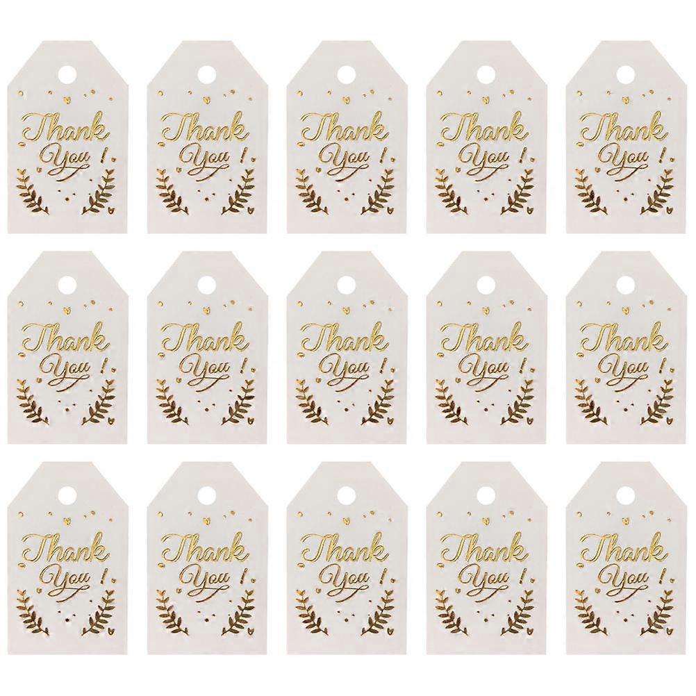 Thank You Hanging Labels Rectangle Candy Box Tags for Decoration 200Pcs