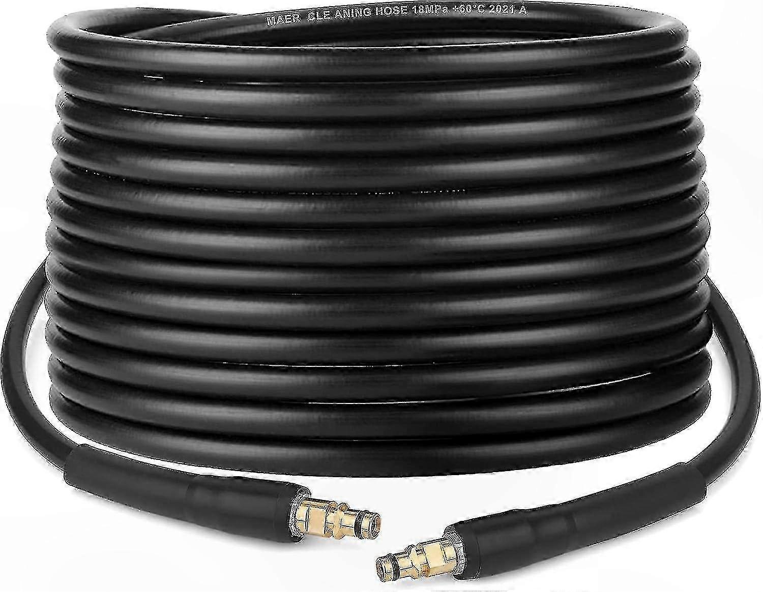 10m Replacement Hose for Pressure Washers, Quick Connect Fittings, Compatible with K Series Models (10)