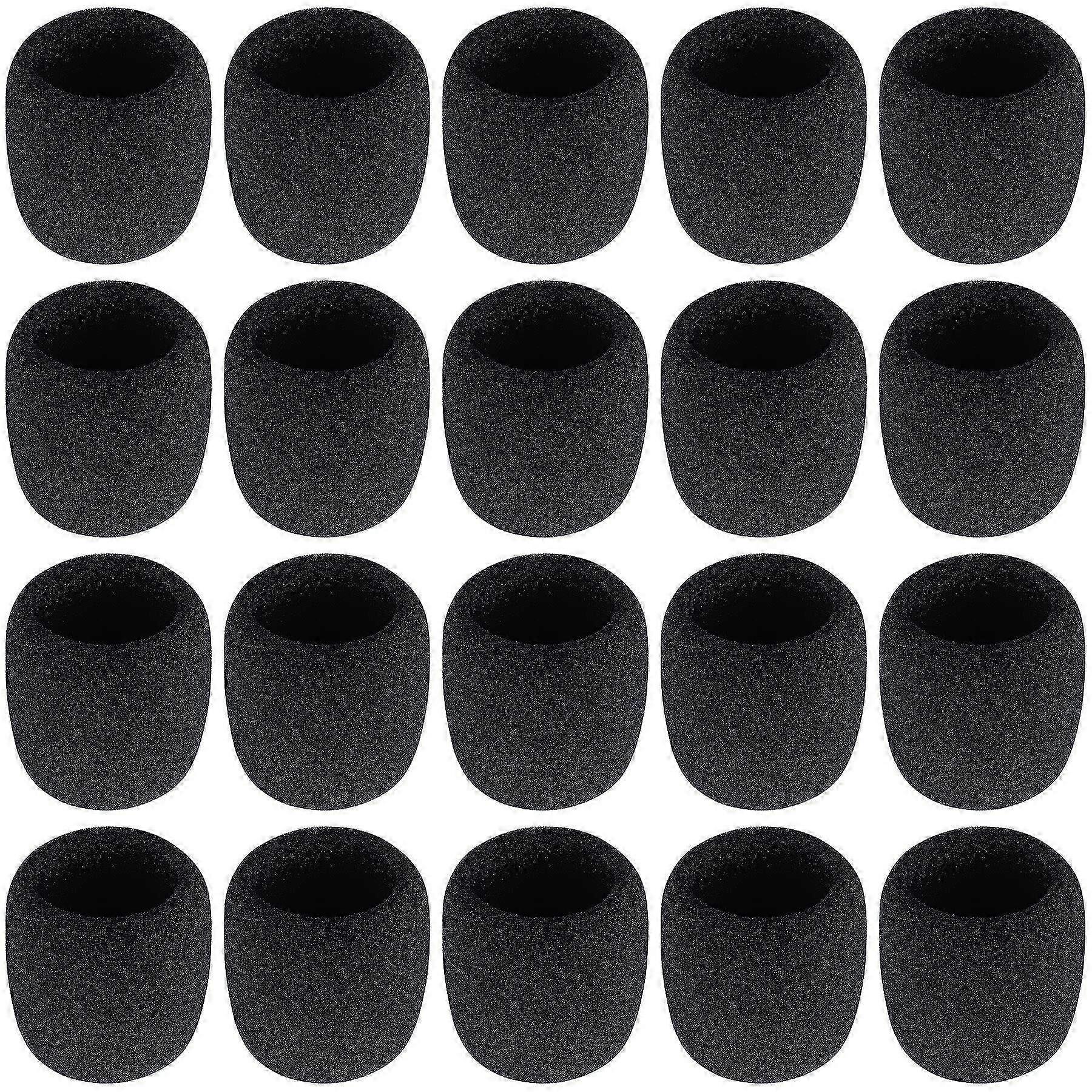20 pcs Thick Handheld Stage Microphone Windscreen Foam Cover Karaoke DJ