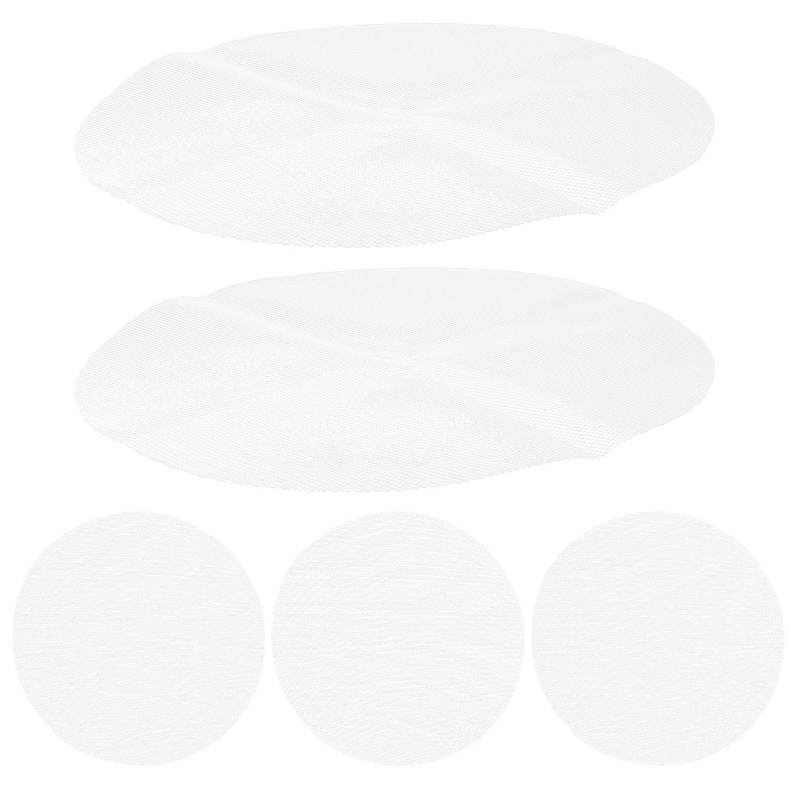 10Pcs Silicone Steamer Pad for Kitchen Use Non-Stick Round Dumplings Mesh