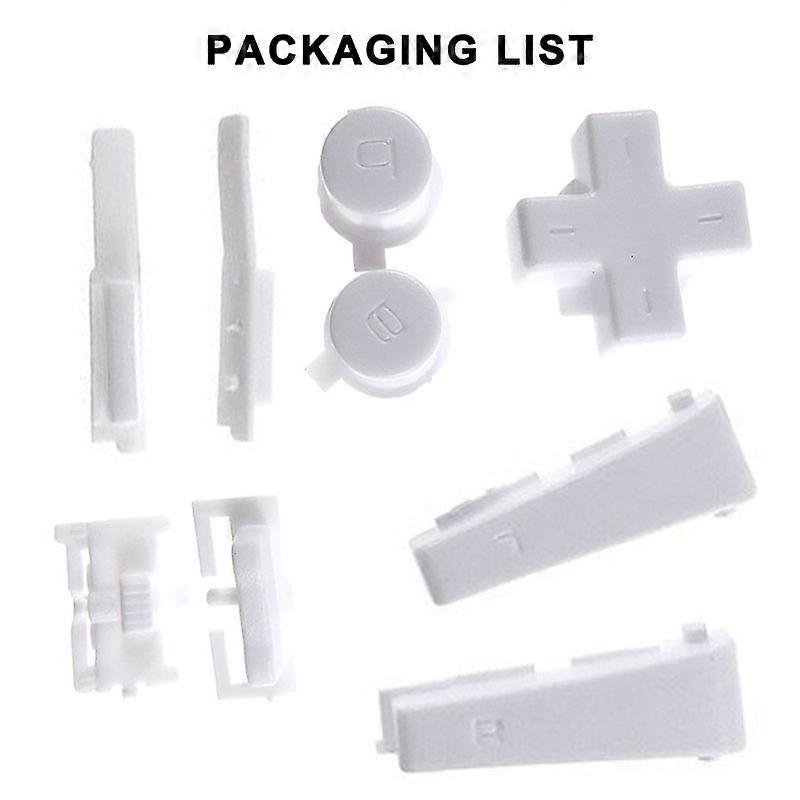 For Game Boy Micro GBM Buttons Kit Game Console Accessories Replacement Parts
