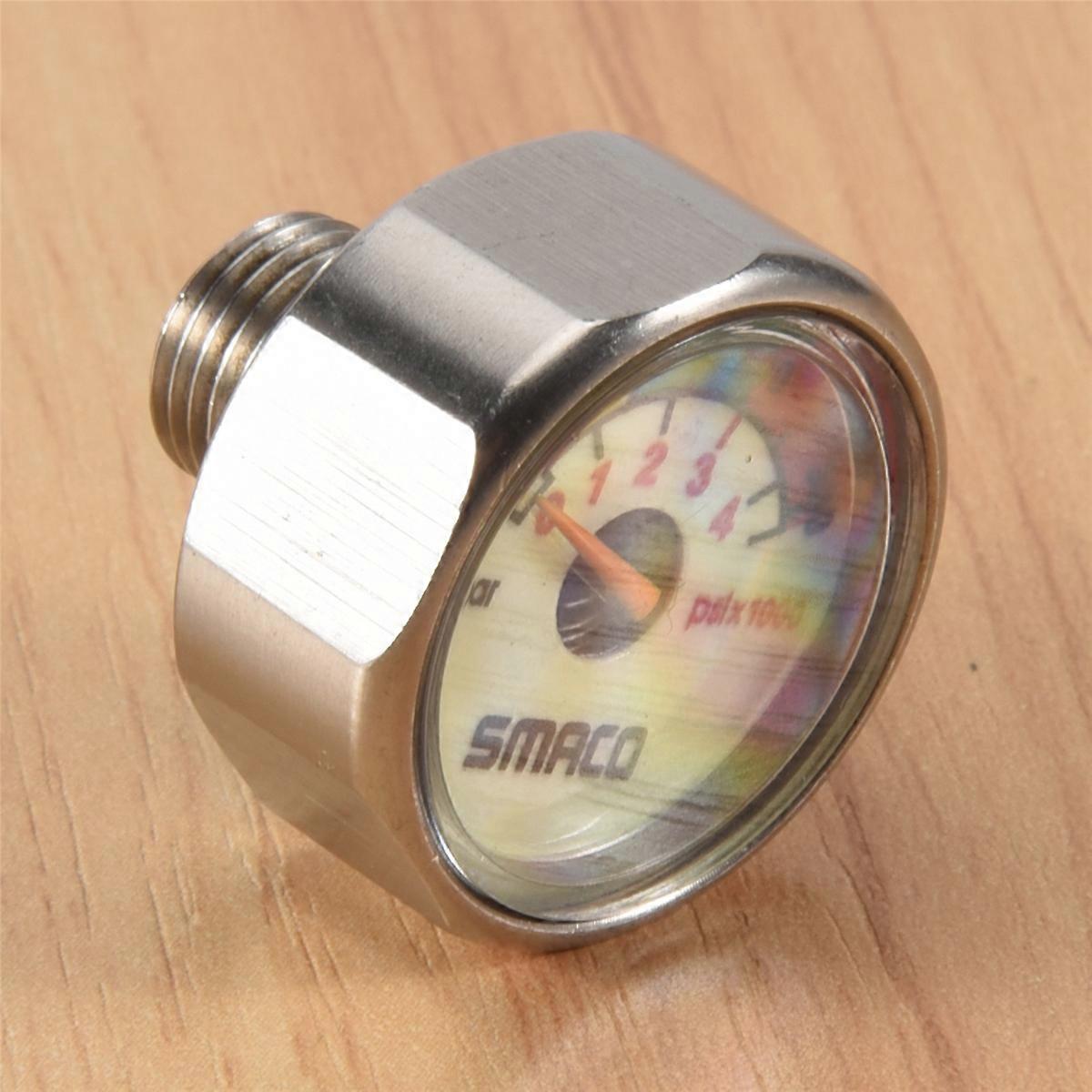 Manometro per attrezzatura subacquea con bombola di ossigeno mini SMACO M10