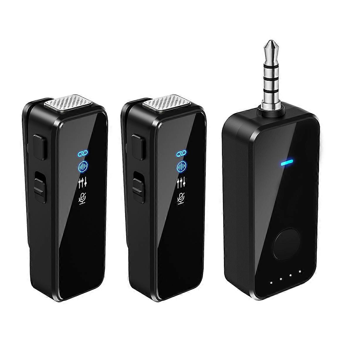 Wireless Lapel Microphone M35 One Drag Two Mobile Phone Broadcast