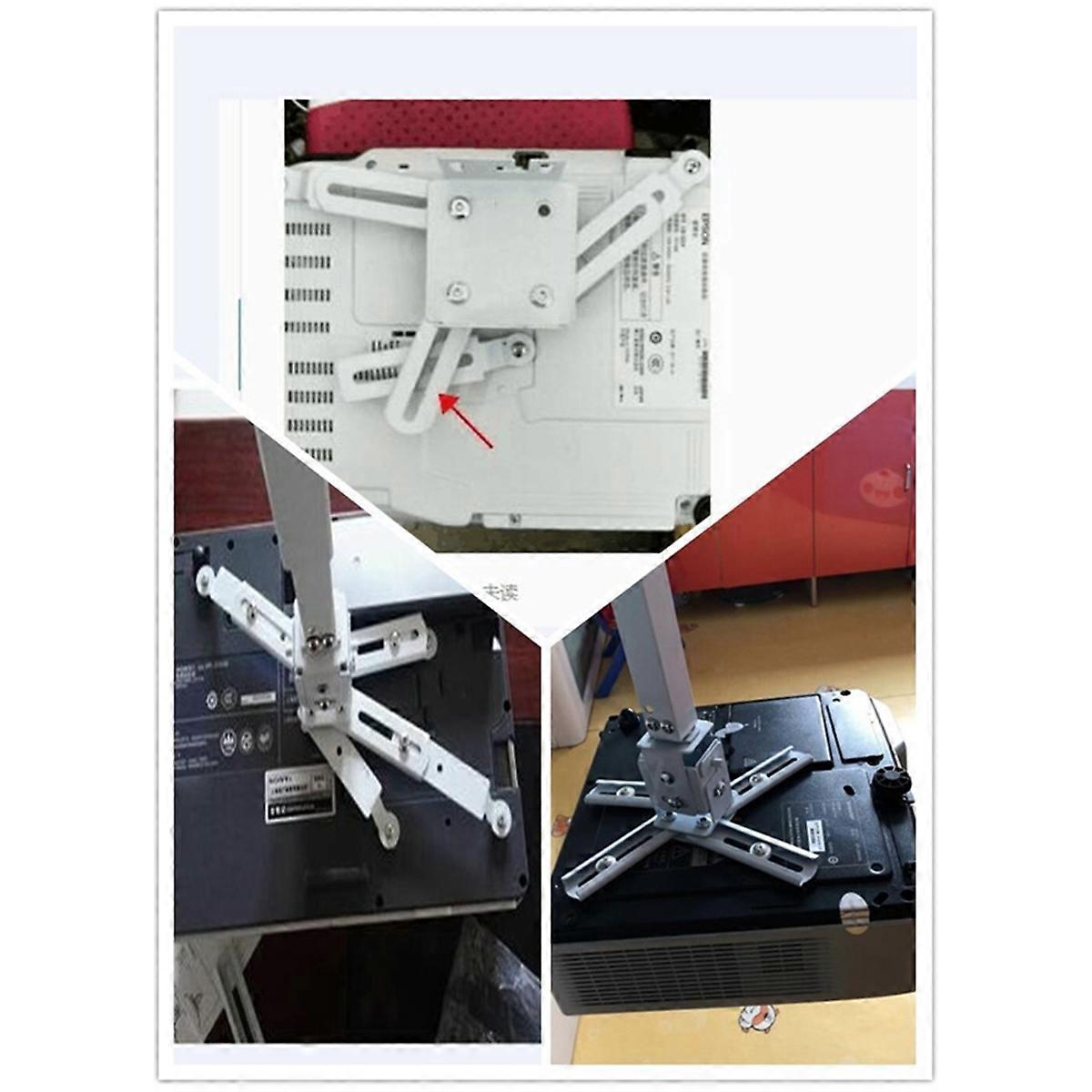 Universal C6/2/3 TD96 TD97 Projector Ceiling Wall Mount Bracket White