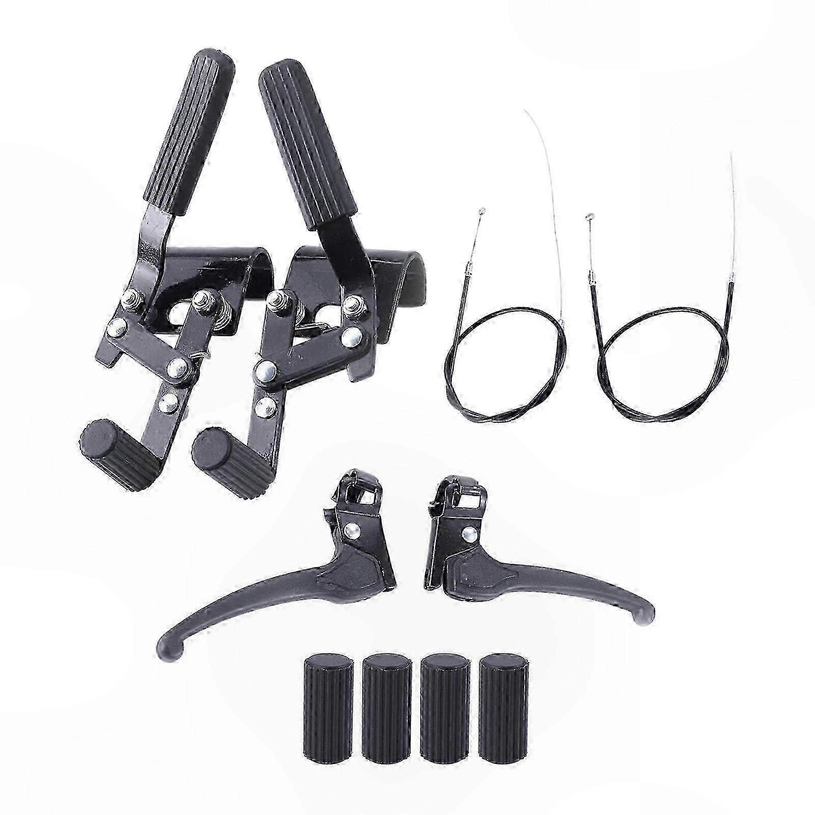 2-Pack High-Performance Wheelchair Brakes - Reliable Top-Mount Design for Stability