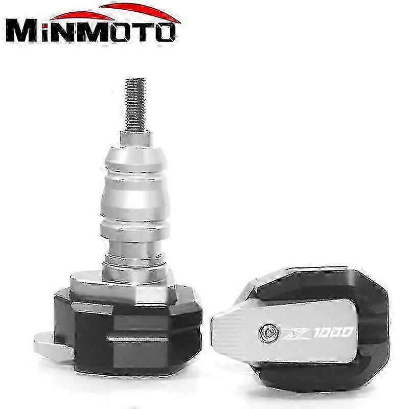 2010-2018 Kawasaki Z1000 Z 1000 Motorcycle Frame Slider Fairing Guard with CNC Machined Crash Pad Protector for Enhanced Protection 25-26