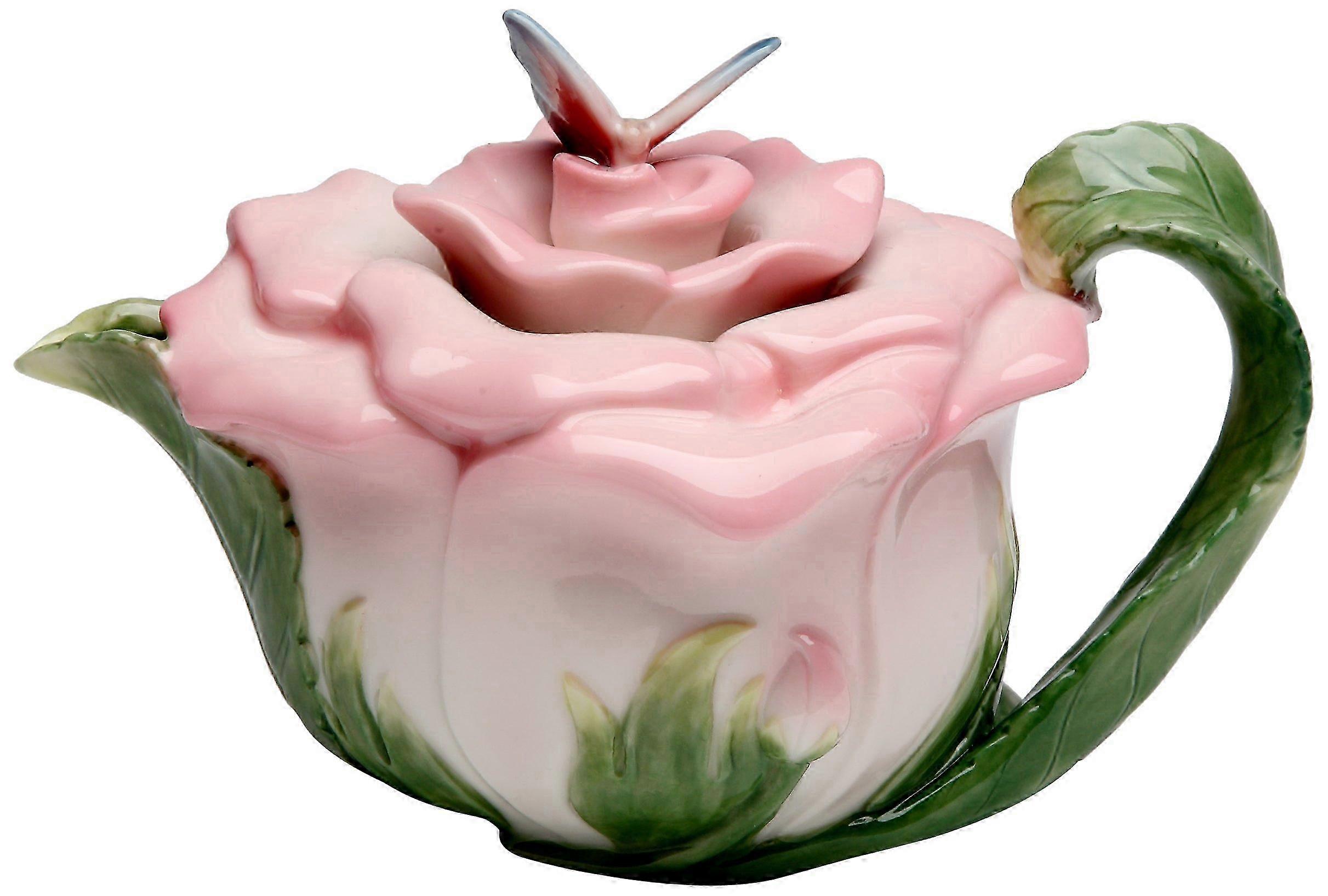 Ceramic Teapot for Tea Brewing 5-1/2 Inches Height 26s