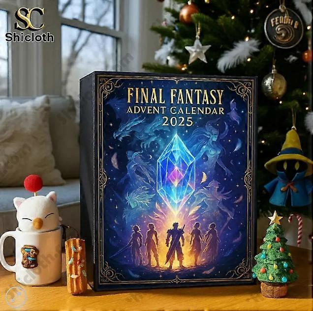 2025 Final Fantasy Advent Urlaub Blind Box Weihnachten Baum Dekoration Acryl Anhänger