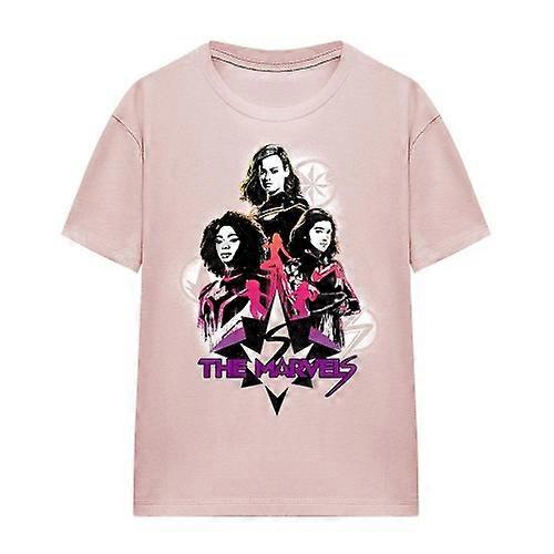 The Marvels Womens/Ladies Graffiti T-Shirt