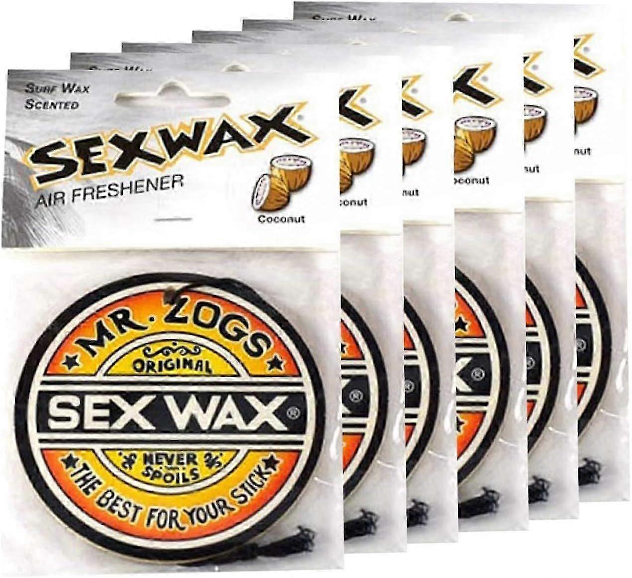 2025 Newest Coconut Air Freshener 6-Pack (Multiple Colors Available)