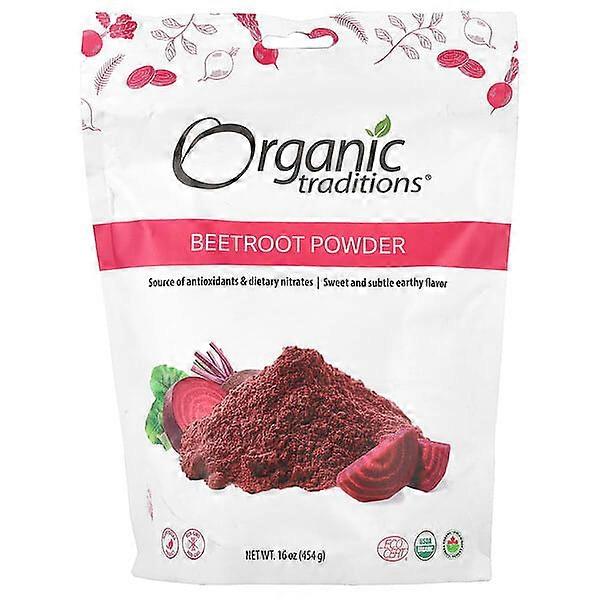 Organic Traditions, Beetroot Powder , 16 oz (454 g)