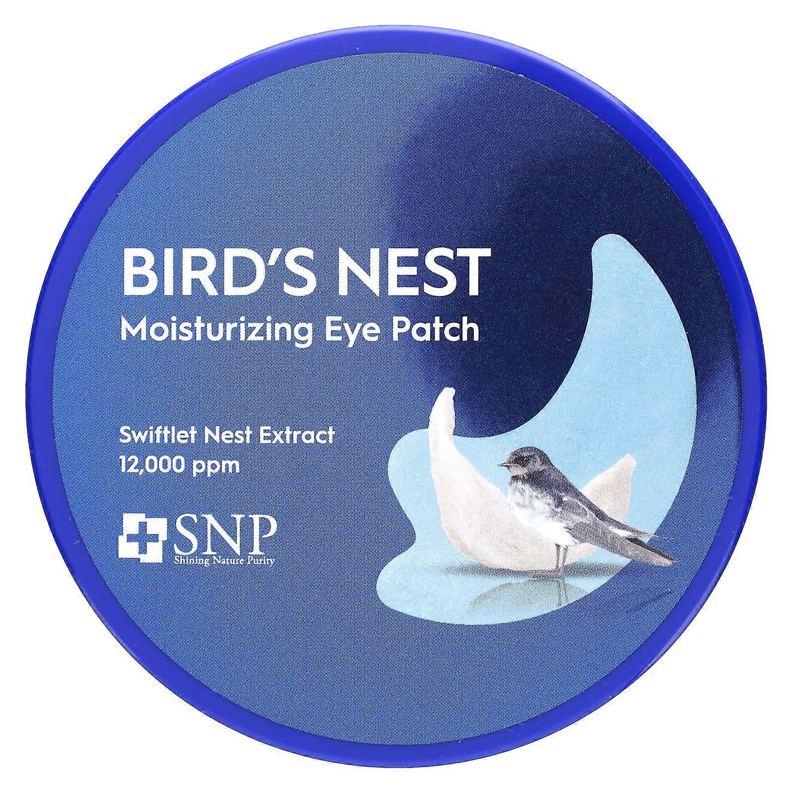 Bird's Nest Moisturizing Eye Patch, 60 Patches, 0.04 oz (1.25 g) Each