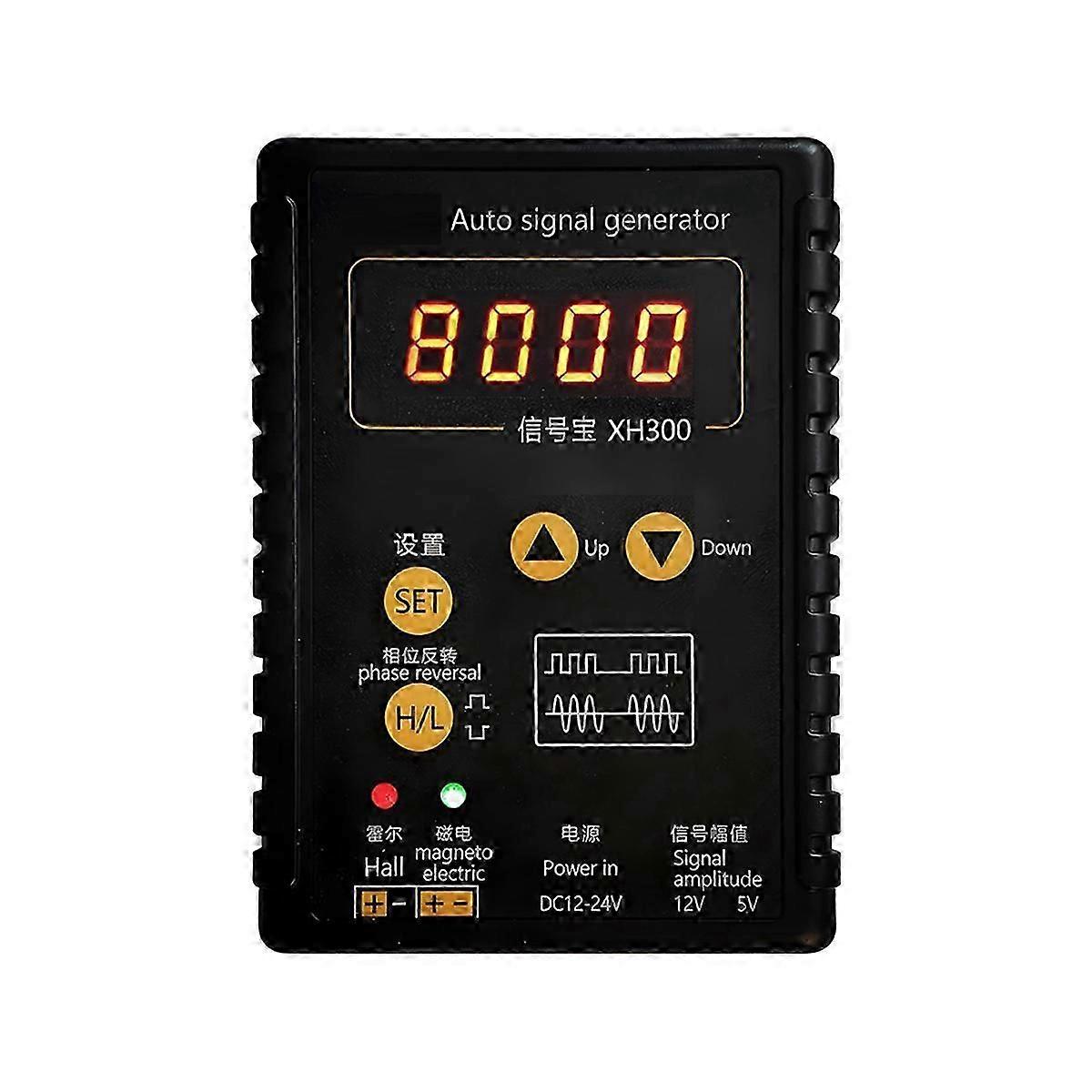 XH300 Auto Signal Generator Car Hall Signal Vehicle Speed Sensor Signal Simulator Output