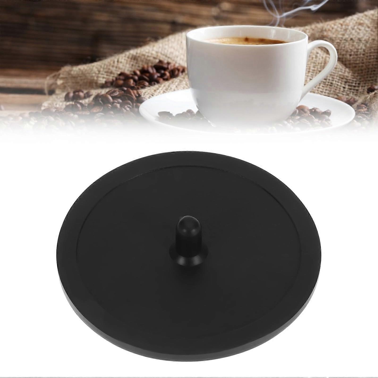 Blind Filter Backflush Disk Rubber Portafilter Basket Disc For Espresso Machines, 50x2mm, 2x0.08in, Black