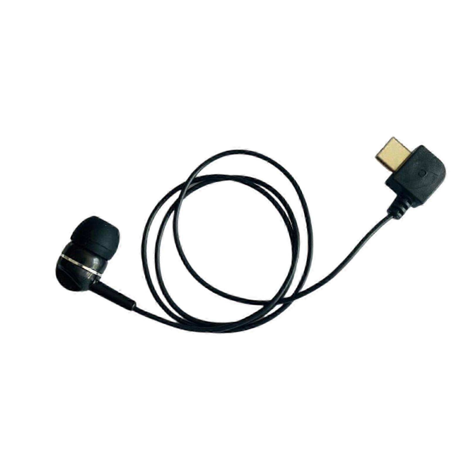USB C Compatible Mono Earphone With Noise Isolation Technology And Builts In Microphones
