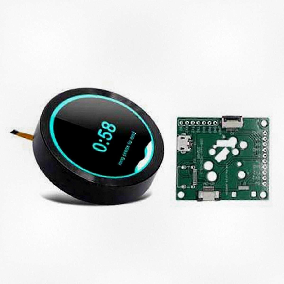 2.1-inch Rotary Display Smart LCD Knob Switch with Adapter Board for Mini Development Boards like ESP32-S3 25-26