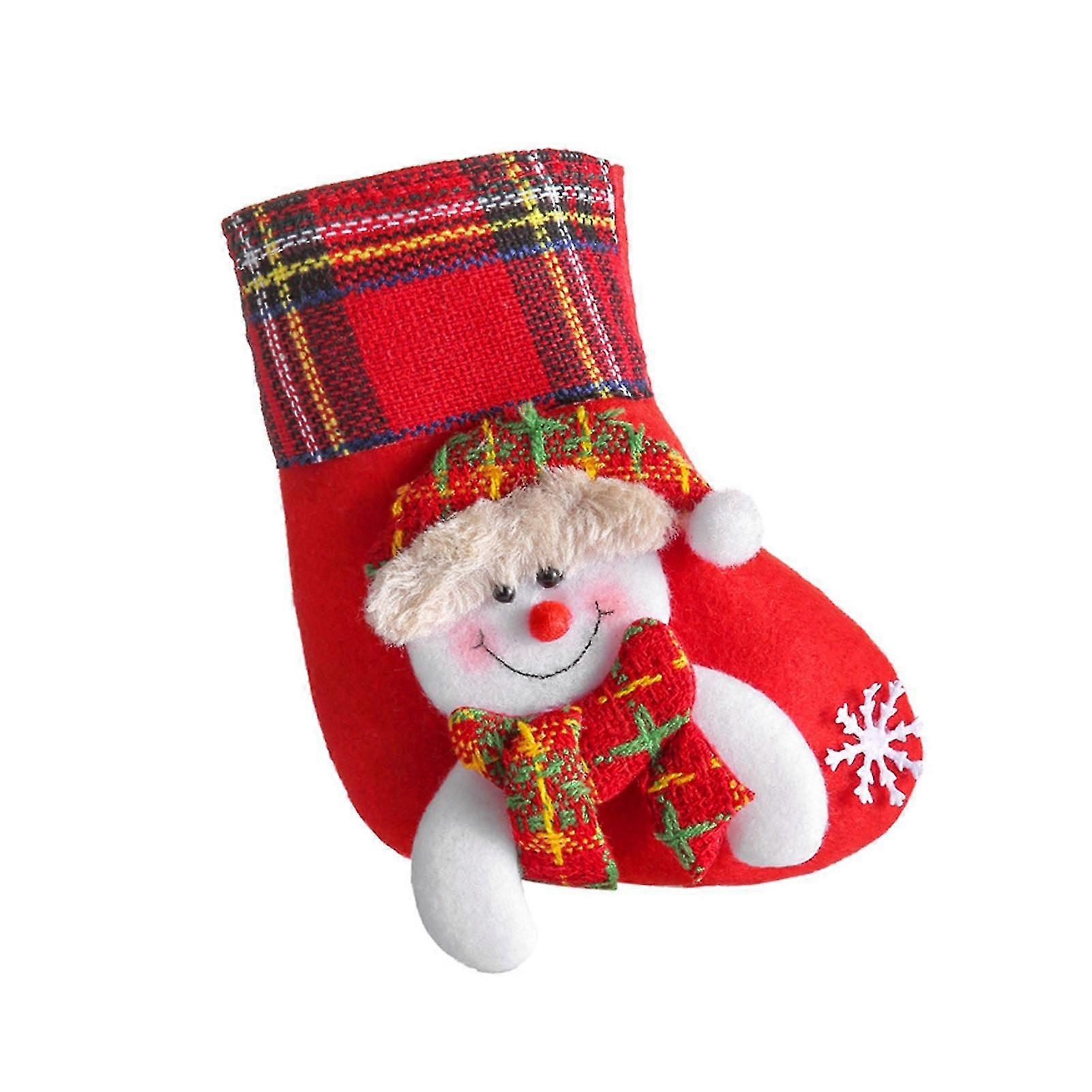 Christmas Tree Hanging Stocking Colorful Delightful Stocking For Christmas Tree Supplies