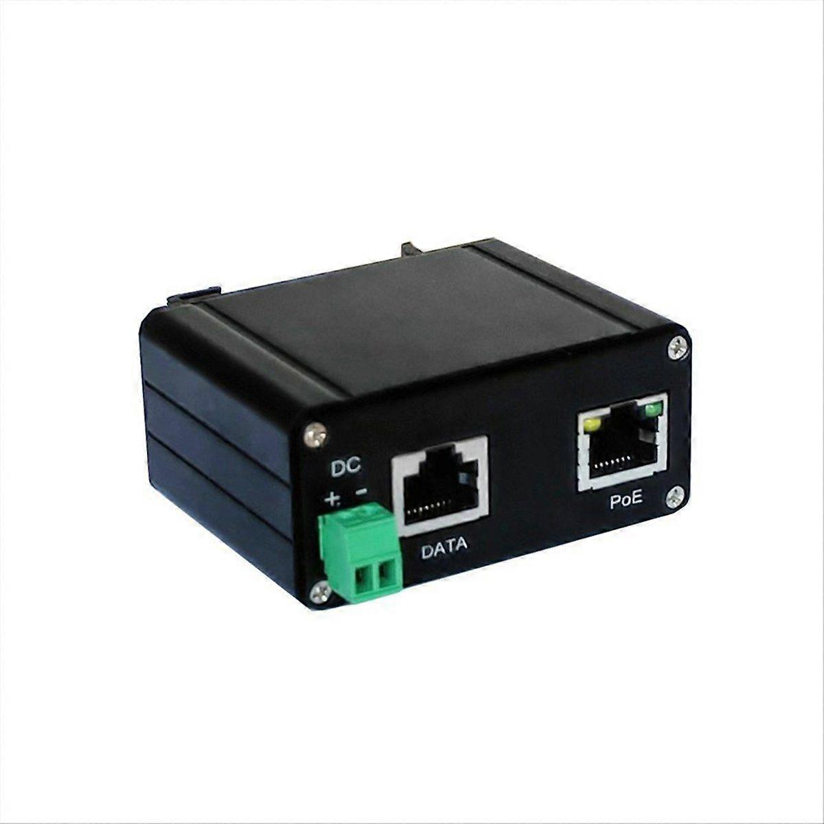 35W 2.5Gbps Industrial POE Injector 12-60Vdc Input 55V 0.6A Output Passive Power over Ethernet for