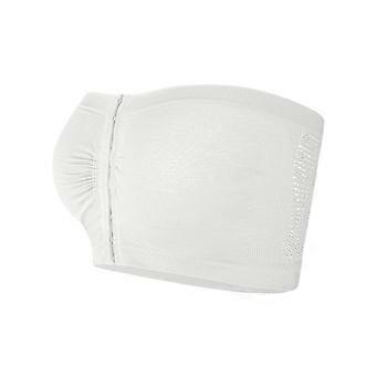Dehnbarer Bustier-BH für jeden Tag, ohne Bügel, flexibler Brustverschluss, pflegeleicht, optimale Bewegungsfreiheit, bordeauxrot, Größe M