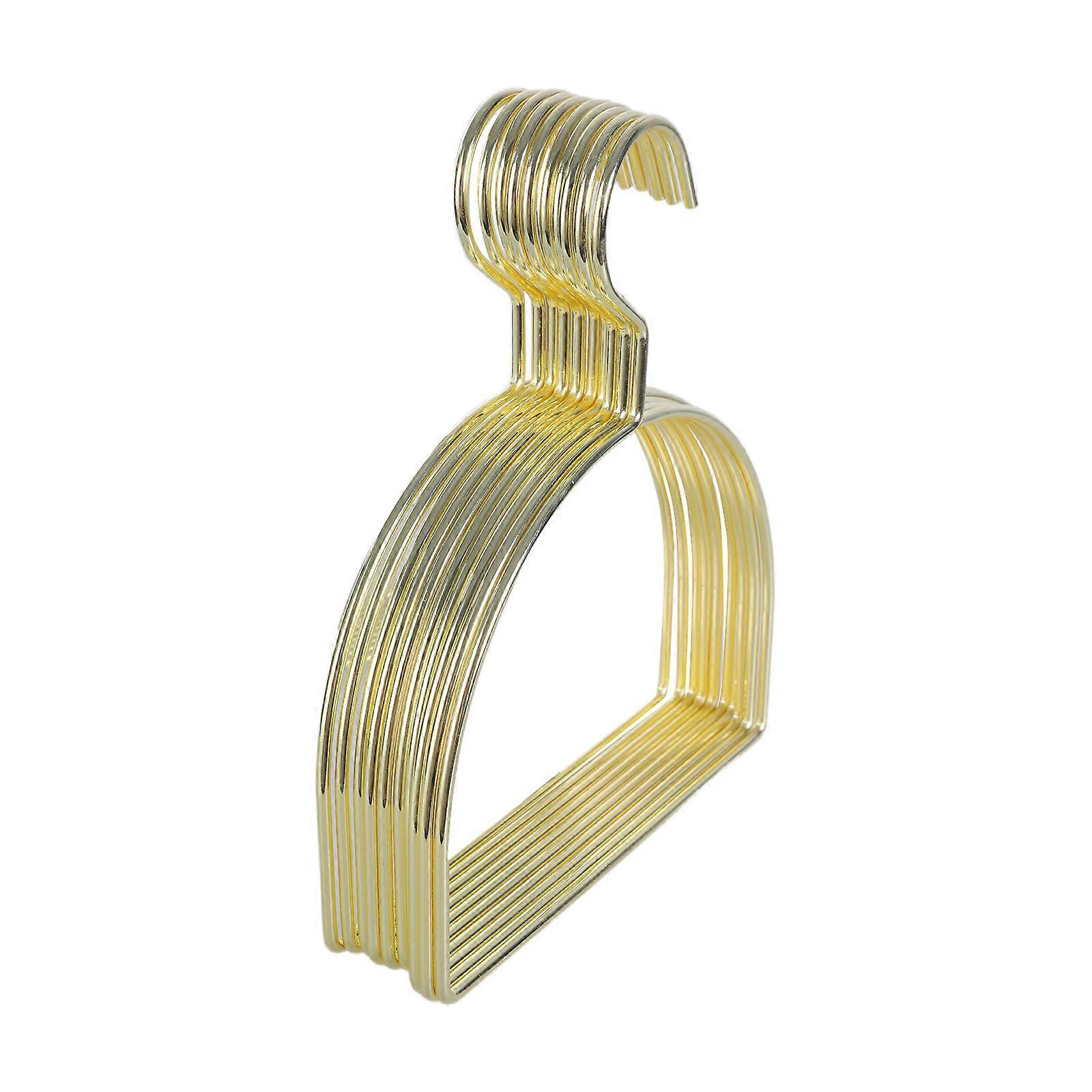 10pack Multifunctional Small Clothes Hanger Dog Clothes Drying Rack Cats Hangers for Stability and Rusts Resistance Multicolor