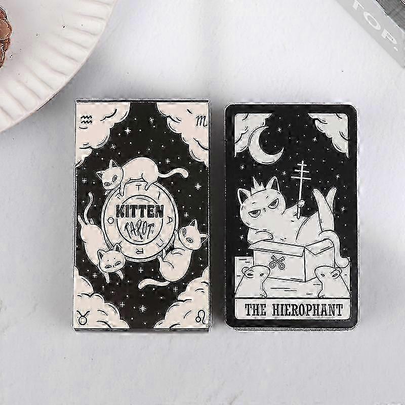 English Version Kitten Tarot Prophecy Divination Oracle Deck Family Party Board