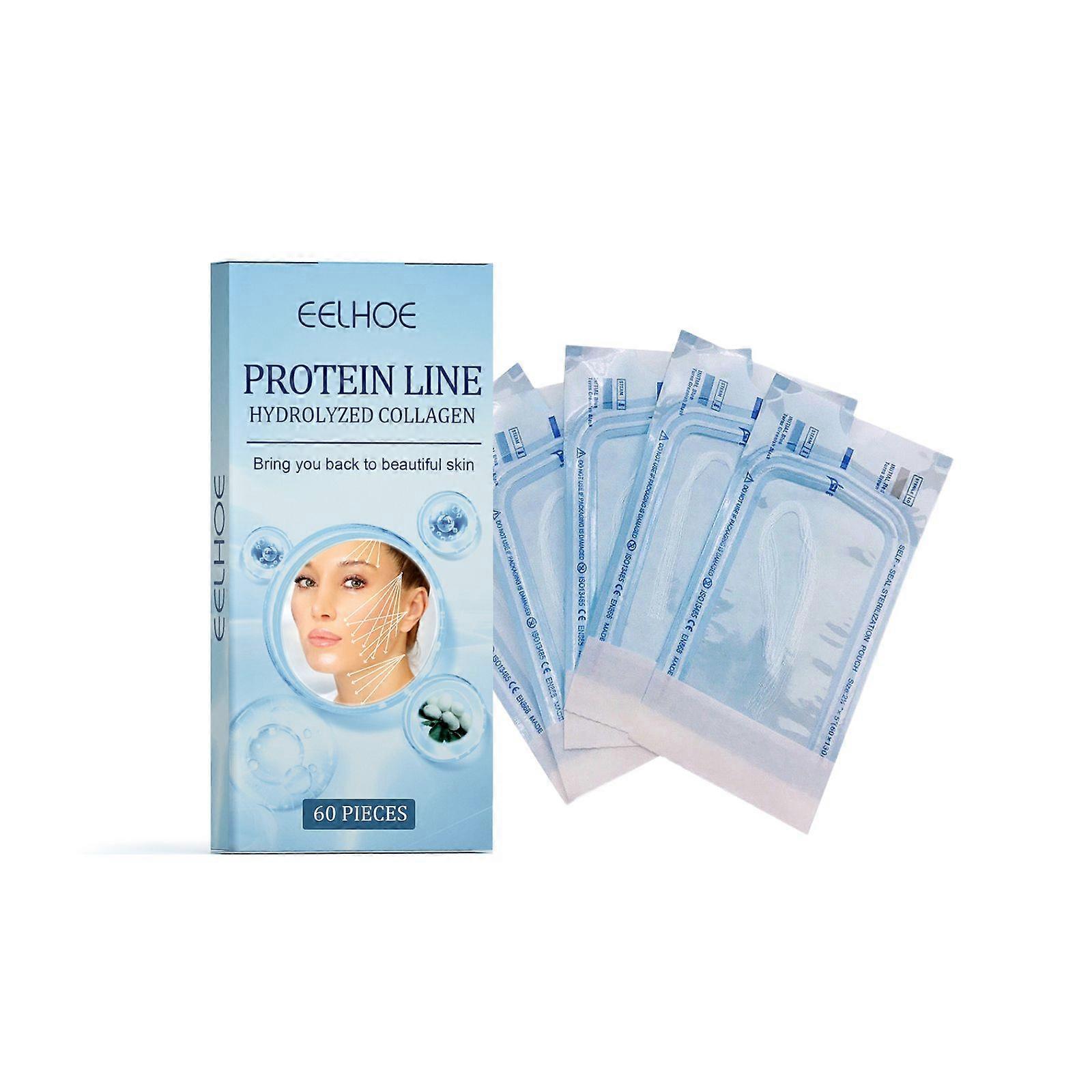 Protein Lifting Line Contains Hydrolyzed Collagen And Hydrolyzed Silk