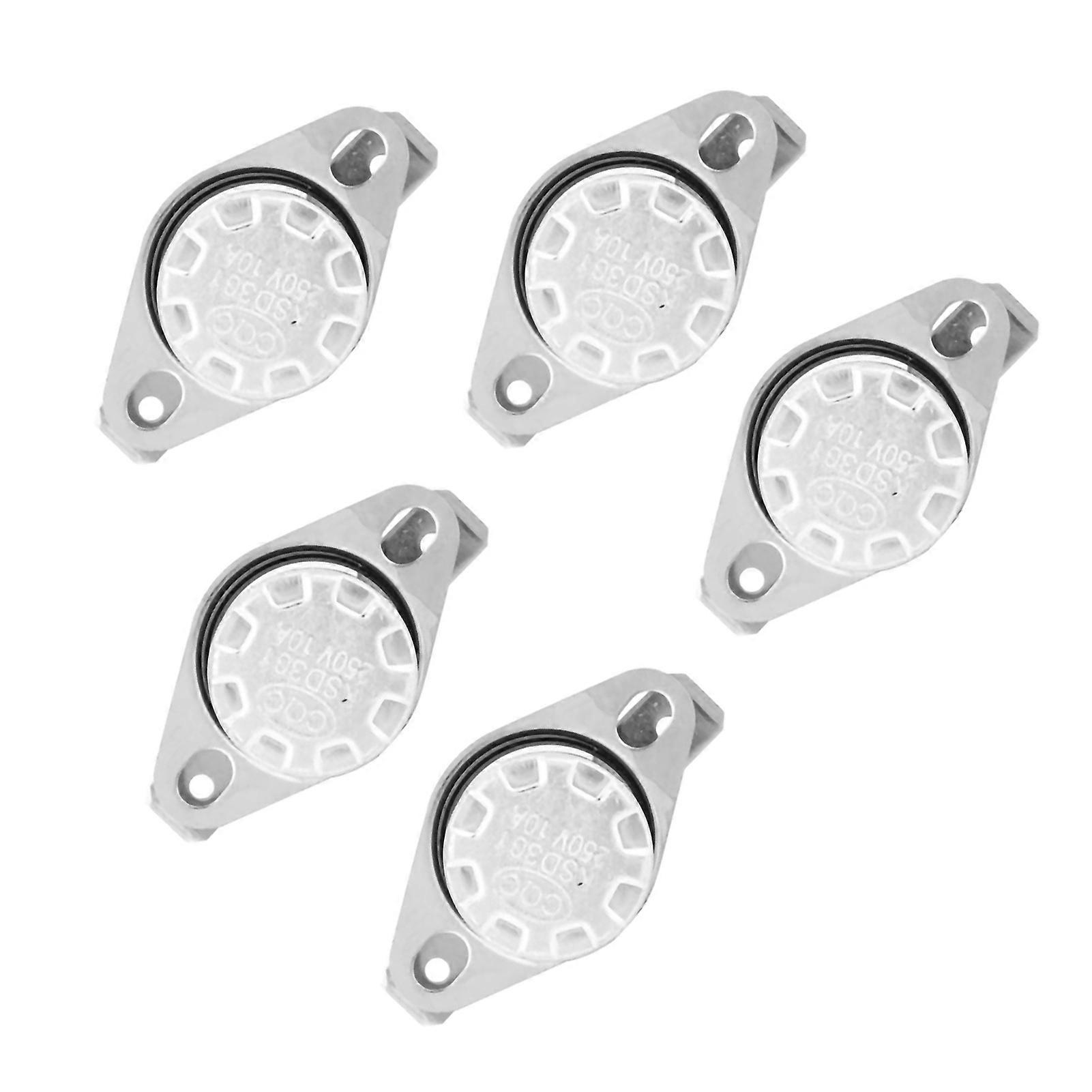5 Pcs KSD301 Switch Temperature Control Thermostat Thermal Switch 250V10A NO40℃