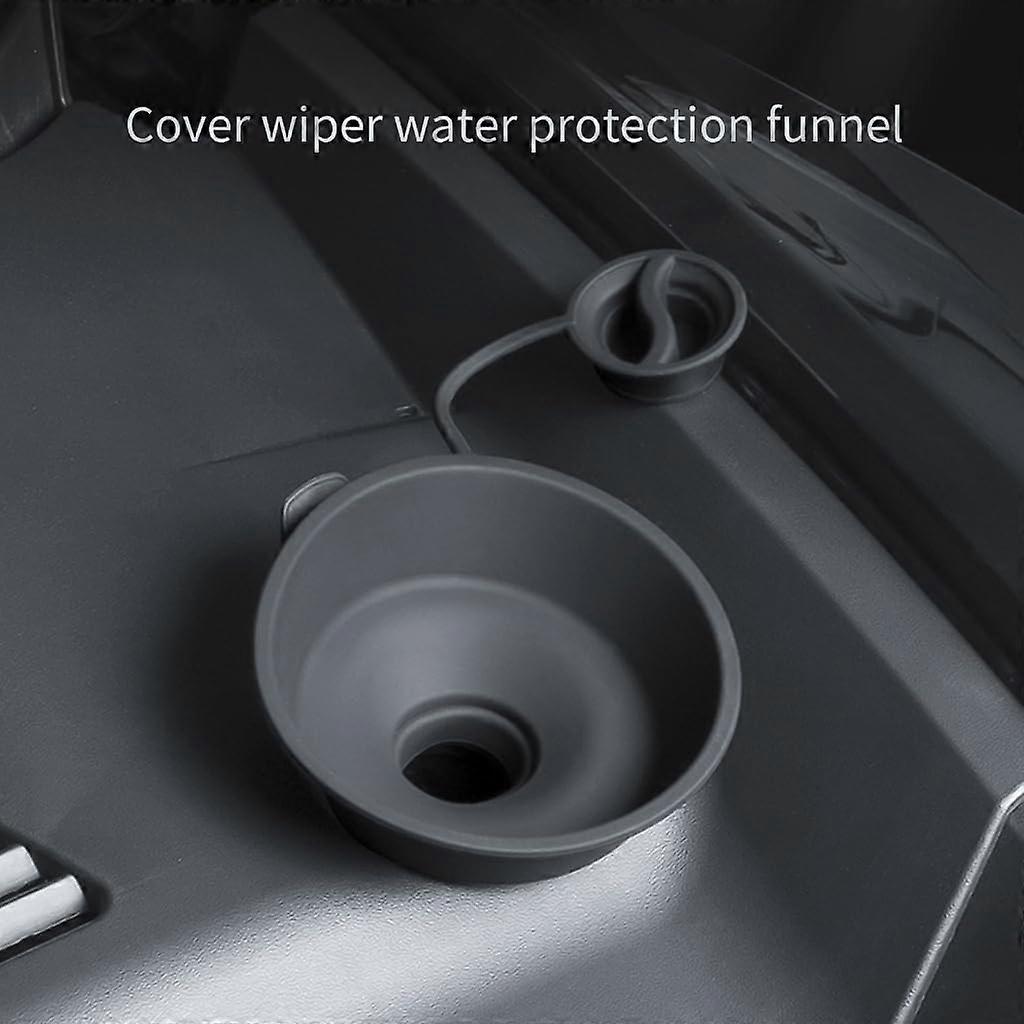 Wiper Water Funnel Silicone For Car Interior Filling Port Replacement Part Compatible With Models