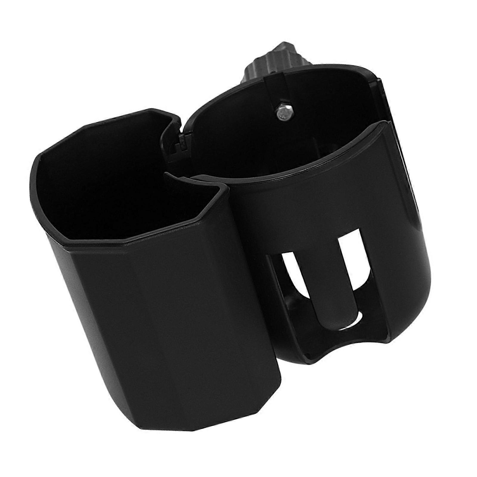 Universal Strollers Bottle Cup Holder Adjustable Clamp 2 in 1 Design for Multiple Container Size Secure Anti Slip Design Multicolor