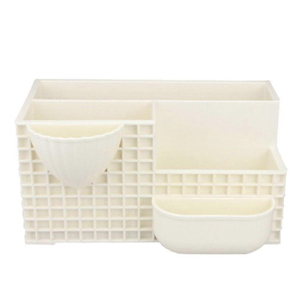 Home Planter Desktop Flower Pot White Rectangular Succulent Plant Pot Combo