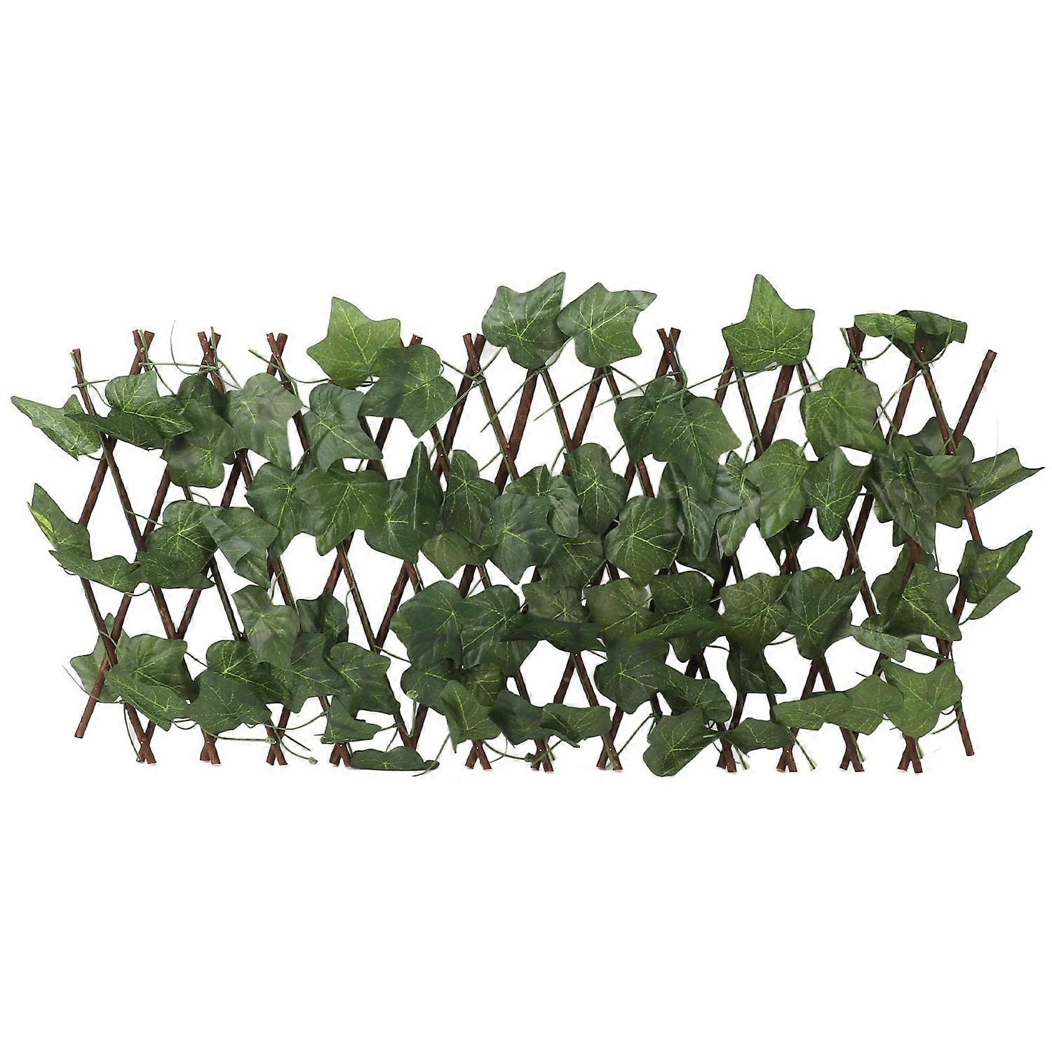 Artificial Hedges Fence Simulation Expandable Sun Protection Waterproof Artificial Topiary Hedge Pla