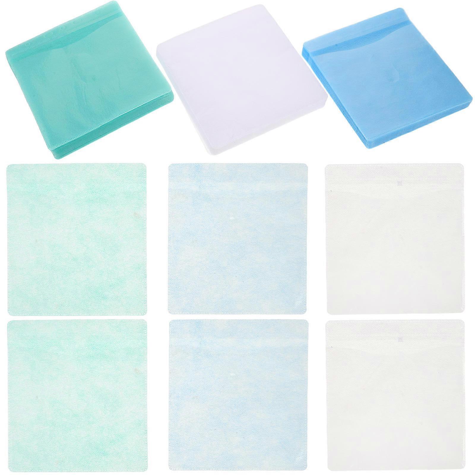 Dvd Sleeves Cd Sleeves for Disc Protection Durable White PP 600Pcs