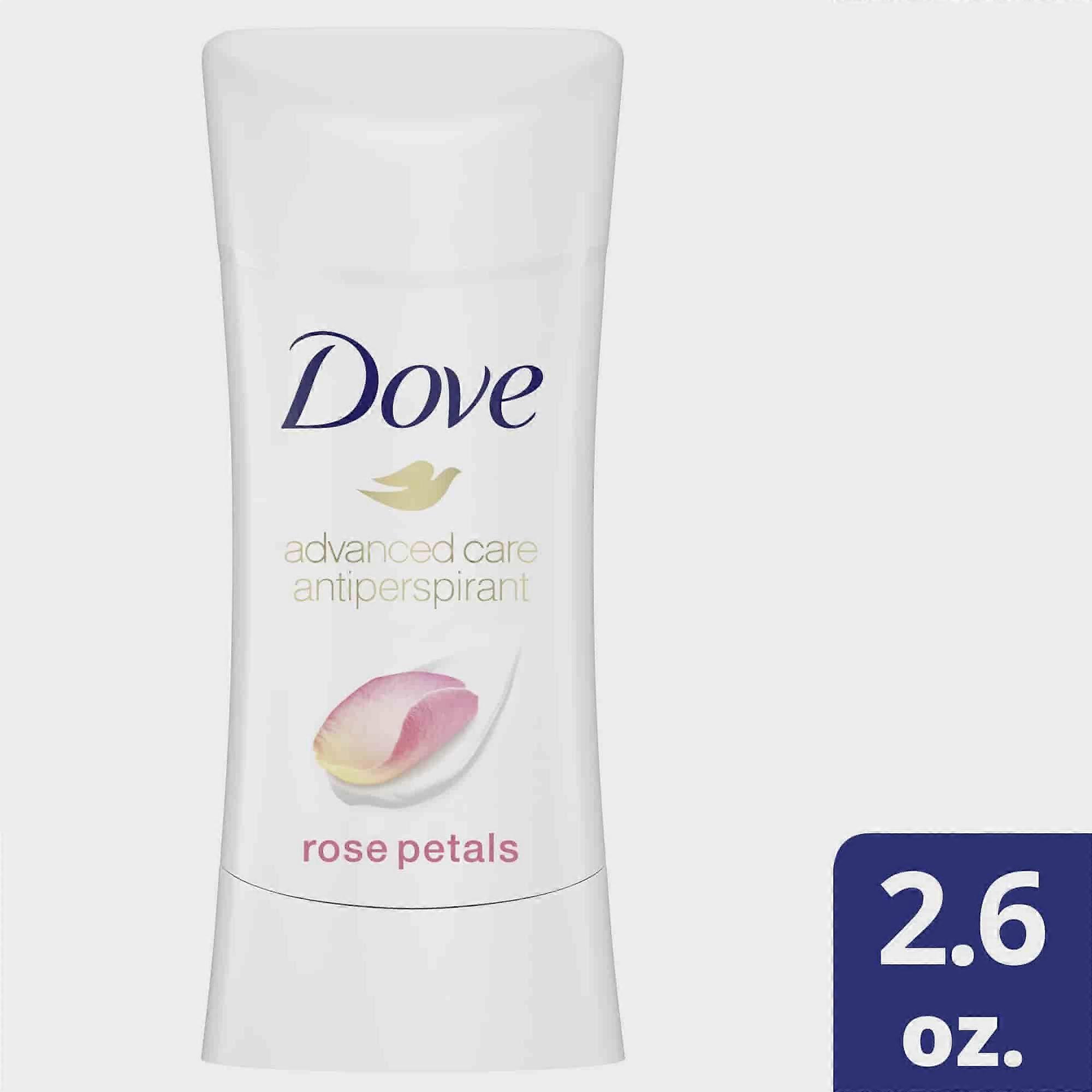 Dove Advanced Care 止汗除臭棒，玫瑰花瓣，2.6 盎司